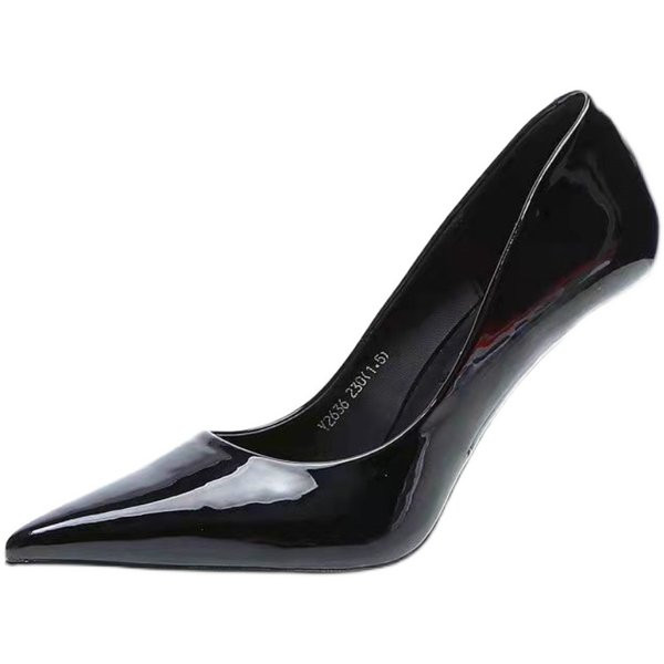 Κομψά γυναικεία παπούτσια με χοντρό τακούνι 8 εκ