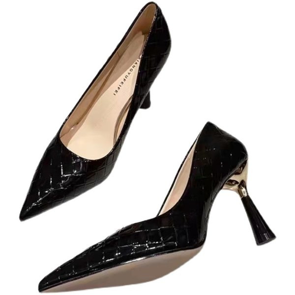 Γυναικεία κομψά παπούτσια με τακούνι 8,5 εκ