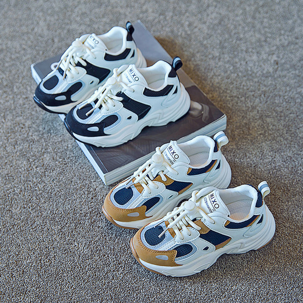 Κομψά παιδικά αθλητικά παπούτσια για αγόρια με τραχιά σόλα