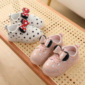 Tenisi eleganti pentru copii pentru fete cu element 3D