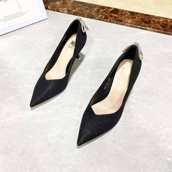 Pantofi casual dama cu decor metalic si efect stralucitor