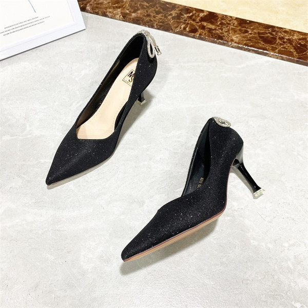 Pantofi casual dama cu decor metalic si efect stralucitor