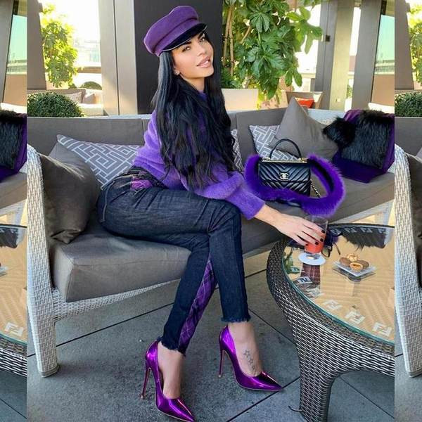 Νέο μοντέλο γυναικεία ψηλοτάκουνα παπούτσια  σε χρώματα νέον