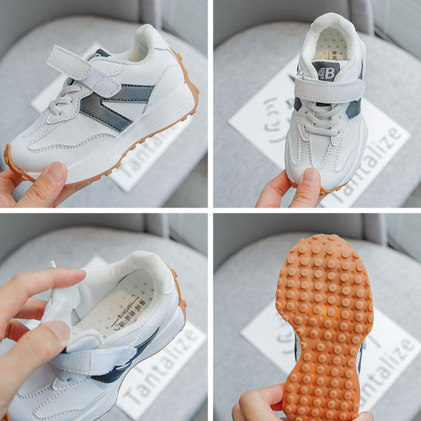 Κομψά παιδικά πάνινα παπούτσια για αγόρια και κορίτσια με velcro