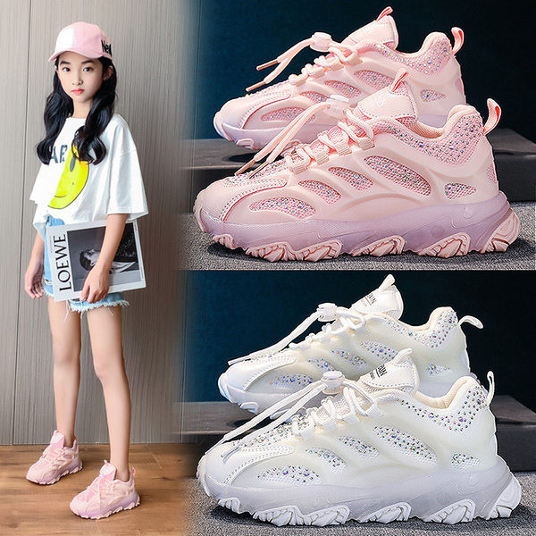 Tenisi actuali pentru copii pentru fete cu cravate