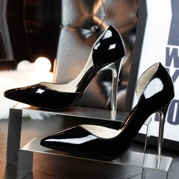 Νέο μοντέλο γυναικεία κομψά παπούτσια με τακούνι ύψους 10 εκατοστών