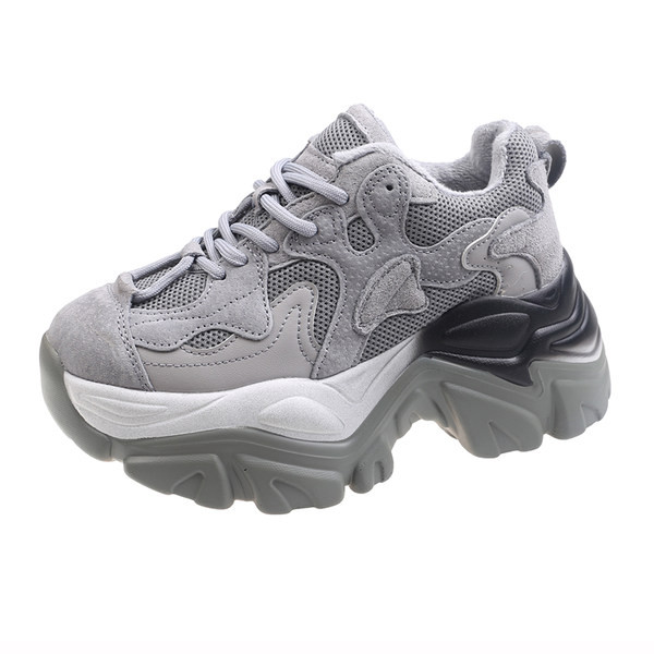 Casual αθλητικά παπούτσια με σόλα 5 εκ