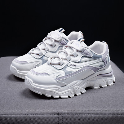 Νέο μοντέλο γυναικεία αθλητικά παπούτσια με τραχιά σόλα - σε δύο χρώματα