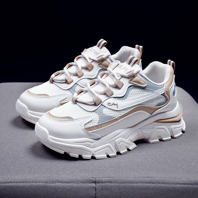 Νέο μοντέλο γυναικεία αθλητικά παπούτσια με τραχιά σόλα - σε δύο χρώματα