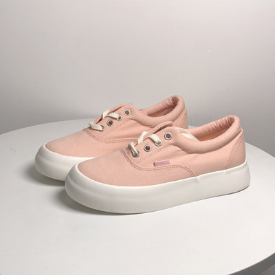 Casual παπούτσια από ύφασμα με κορδόνια για γυναίκες