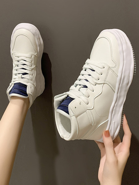 Φθινοπωρινά αθλητικά αθλητικά παπούτσια από οικολογικό δέρμα