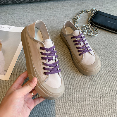 Γυναικεία casual αθλητικά παπούτσια σε δύο χρώματα - τρία χρώματα