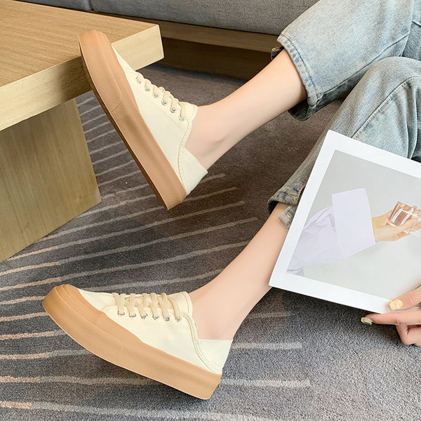 Γυναικεία casual αθλητικά παπούτσια σε δύο χρώματα - τρία χρώματα