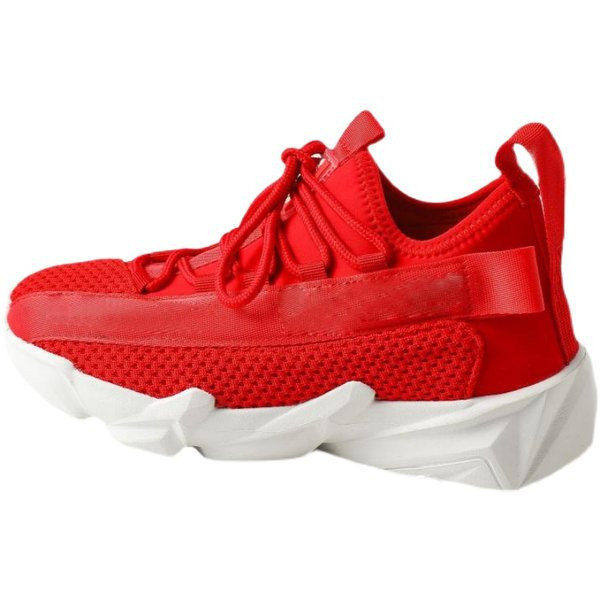 Αθλητικά αναπνεύσιμα πάνινα παπούτσια για γυναίκες με τραχιά σόλα