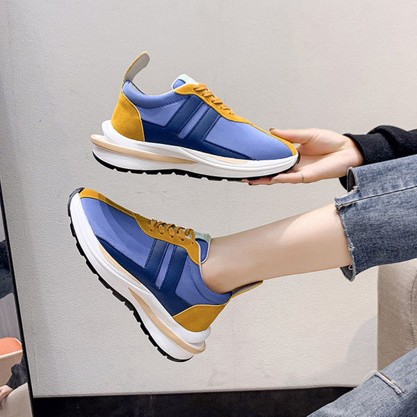 Νέο μοντέλο αθλητικά γυναικεία παπούτσια με κορδόνια σε διάφορα χρώματα