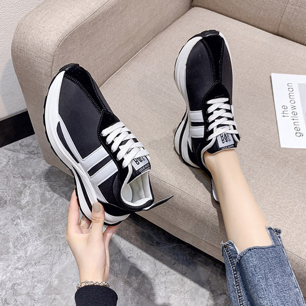 Νέο μοντέλο αθλητικά γυναικεία παπούτσια με κορδόνια σε διάφορα χρώματα