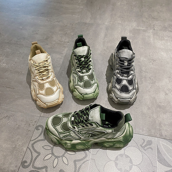 Ženske sportske tenisice s debelim đonom