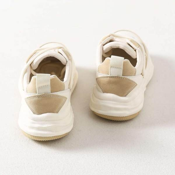 Casual αθλητικά παπούτσια από ύφασμα και οικολογικό σουέτ