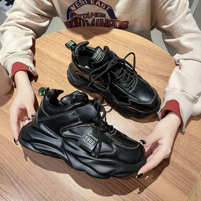 Casual γυναικεία αθλητικά παπούτσια 5 εκ. πλατφόρμα