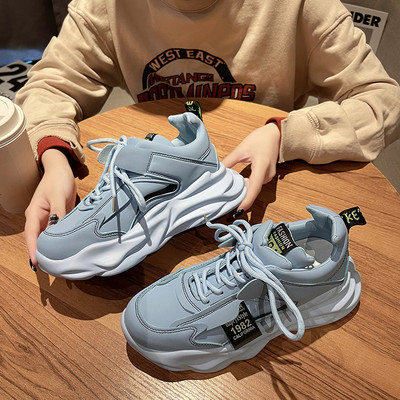 Casual γυναικεία αθλητικά παπούτσια 5 εκ. πλατφόρμα