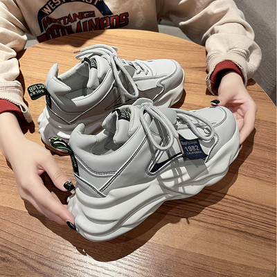 Casual γυναικεία αθλητικά παπούτσια 5 εκ. πλατφόρμα