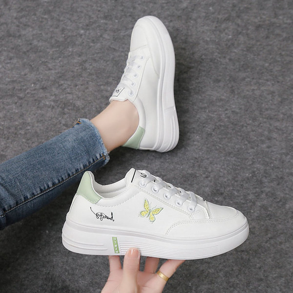 Model nou de adidasi de dama din imitatie piele cu broderie