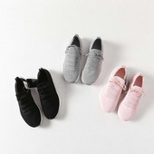 Υφαντά πάνινα παπούτσια με κορδόνια - για γυναίκες