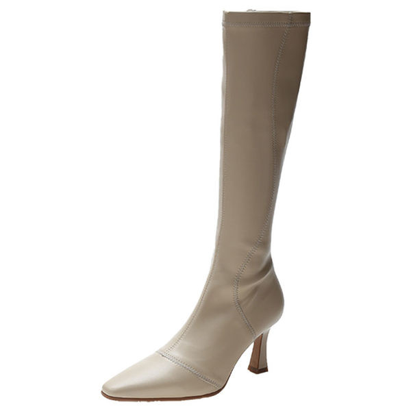 Cizme de dama model nou cu toc ascutit
