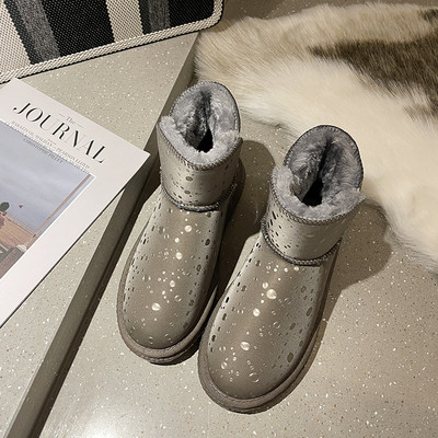 Γυναικείες μπότες με ζεστή φόδρα κατάλληλες για το χειμώνα