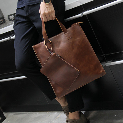 Elegantna muška torbica od čiste umjetne kože model
