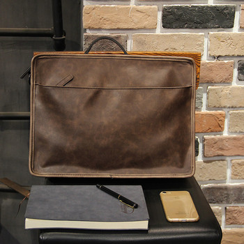 Мъжка модерна ръчна чанта от еко кожа 