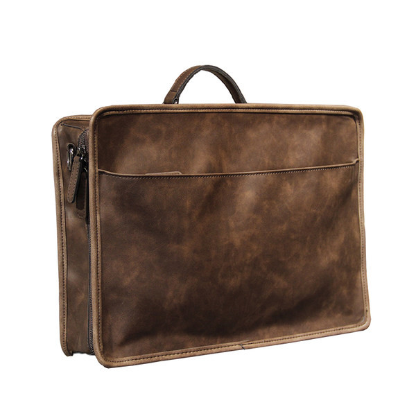 Ανδρική μοντέρνα τσάντα από οικολογικό δέρμα