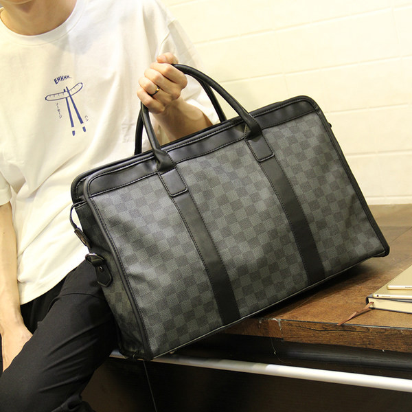 Geanta pentru barbati topical model larg cu maner scurt si lung