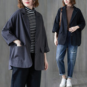 Geaca casual dama cu buzunare