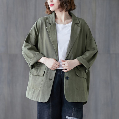 Geaca casual dama cu buzunare