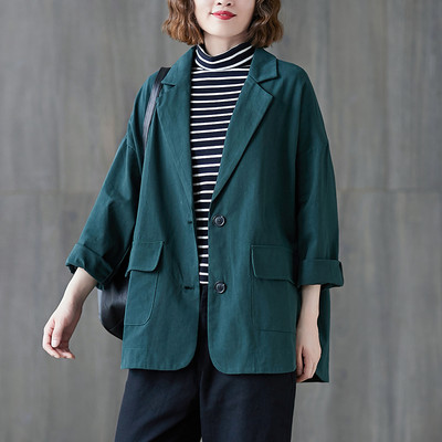 Geaca casual dama cu buzunare