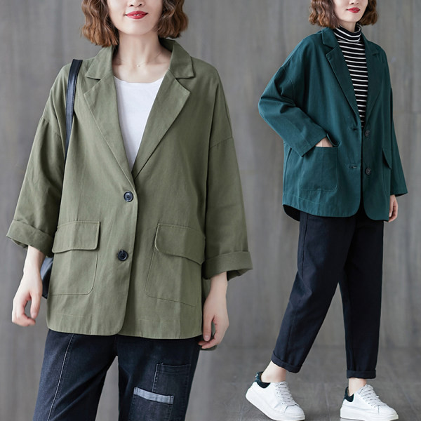 Geaca casual dama cu buzunare