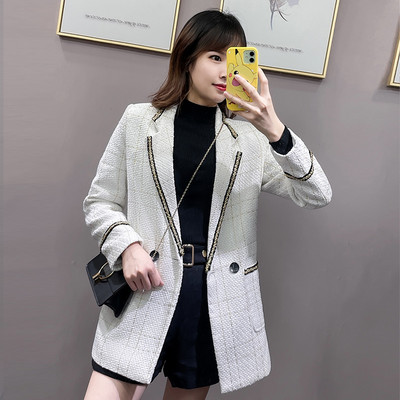 Γυναικείο καρό μπουφάν με τσέπες