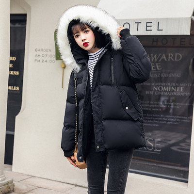 Γυναικείο χειμερινό μπουφάν με κουκούλα