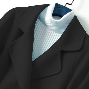 Γυναικείο μακρύ παλτό χωρίς κούμπωμα κατάλληλο για το φθινόπωρο