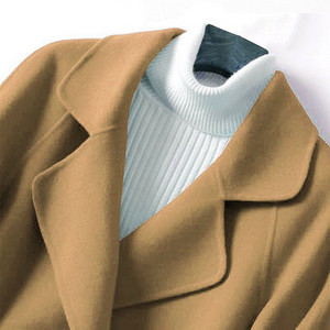 Γυναικείο μακρύ παλτό χωρίς κούμπωμα κατάλληλο για το φθινόπωρο