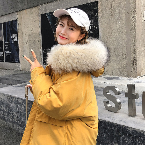 Geaca de dama eleganta cu gluga si puf in doua modele