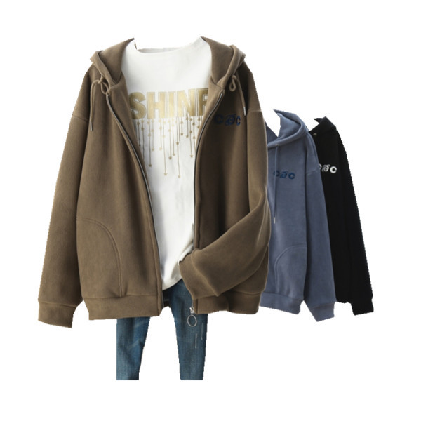 Γυναικείο φούτερ με κουκούλα και φερμουάρ