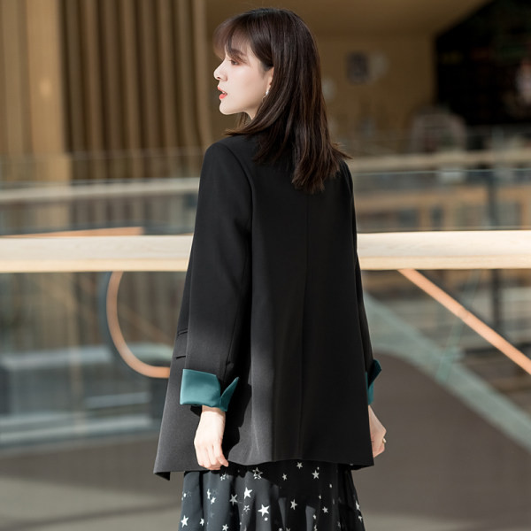 Jachetă lungă de damă fără închidere