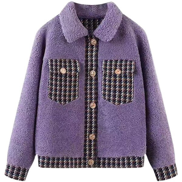 Geaca model nou cu buzunare si nasturi