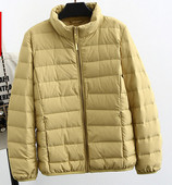 Ελαφρύ γυναικείο μπουφάν για το φθινόπωρο και το χειμώνα - μεγάλα μεγέθη