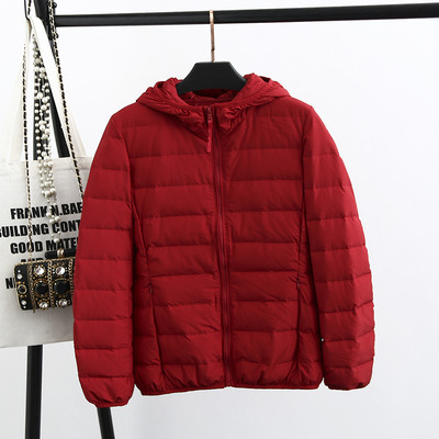 Ελαφρύ γυναικείο μπουφάν για το φθινόπωρο και το χειμώνα - μεγάλα μεγέθη