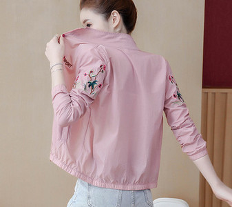 Jachetă de vânt de damă subțire pentru primăvară și vară