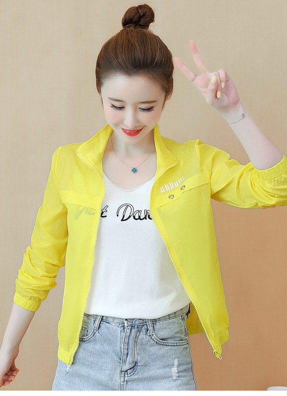 Jachetă de vânt de damă subțire pentru primăvară și vară