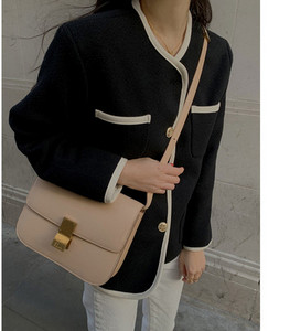 Γυναικείο μπουφάν άνοιξη-φθινόπωρο με τσέπες